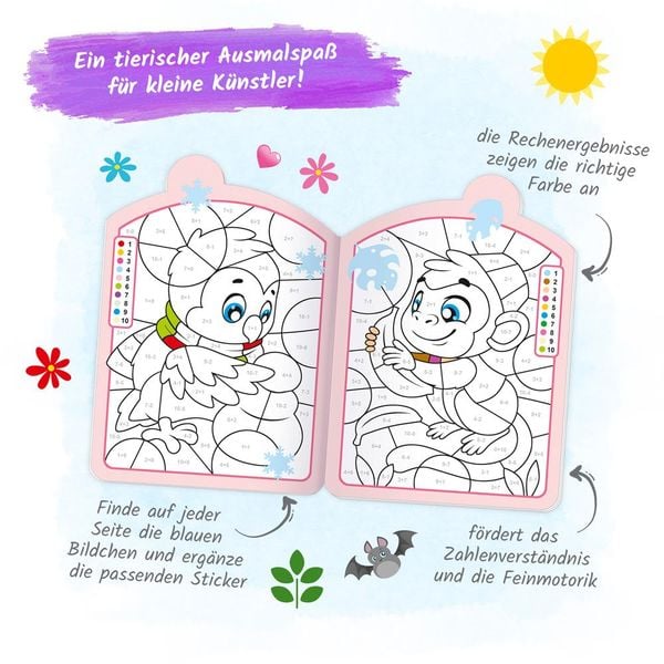 Produktbild: Tr&ouml;tsch Malen nach Zahlen 3. Level Malbuch
