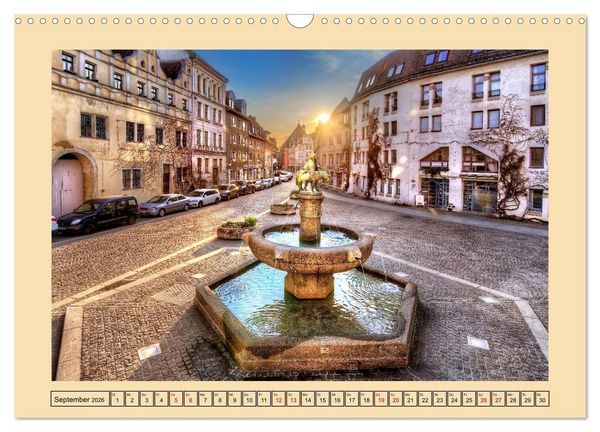 Produktbild: Stadtansichten von Halle an der Saale (Wandkalender 2026 DIN A3 quer), CALVENDO Monatskalender