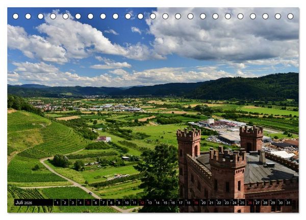 Produktbild: Romantischer Schwarzwald (Tischkalender 2026 DIN A5 quer), CALVENDO Monatskalender