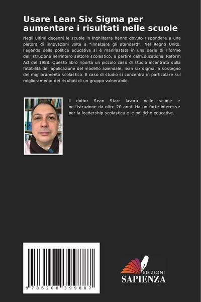 Produktbild: Usare Lean Six Sigma per aumentare i risultati nelle scuole