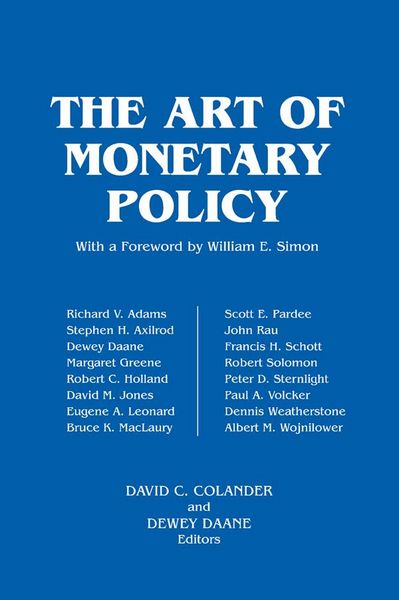 Produktbild: The Art of Monetary Policy