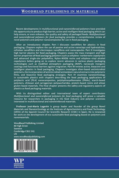 Produktbild: Multifunctional and Nanoreinforced Polymers for Food Packaging