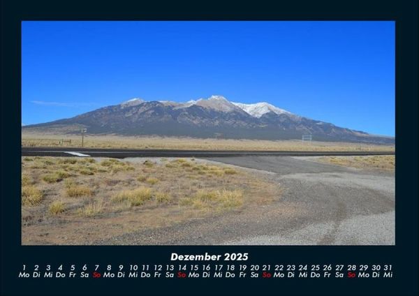 Produktbild: Berge 2025 Fotokalender DIN A4