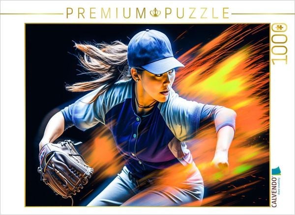 Produktbild: CALVENDO Puzzle Ein Motiv aus dem Kalender Basball und Motivation | 1000 Teile Lege-Gr&ouml;&szlig;e 64x48cm Foto-Puzzle f&uuml;r gl&uuml;ckliche Stunden