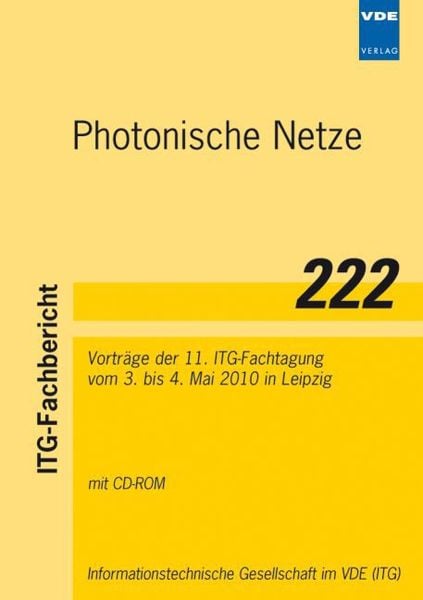Produktbild: ITG-Fb. 222: Photonische Netze