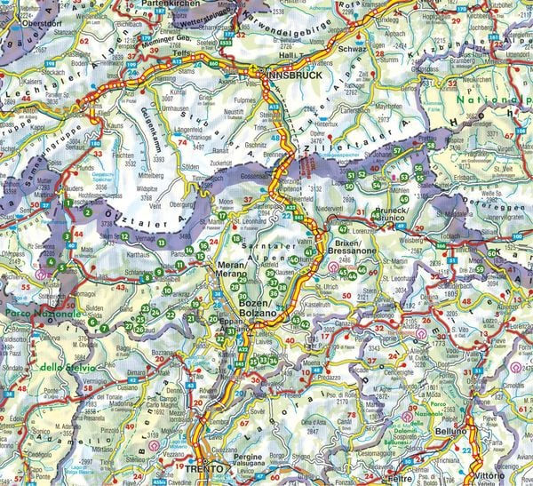 Produktbild: ROTHER Wanderbuch Wandern mit Hund S&uuml;dtirol