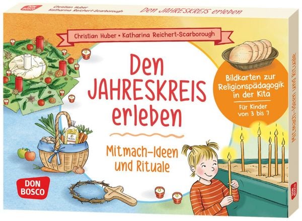 Produktbild: Den Jahreskreis erleben. 30 Mitmach-Ideen und Rituale