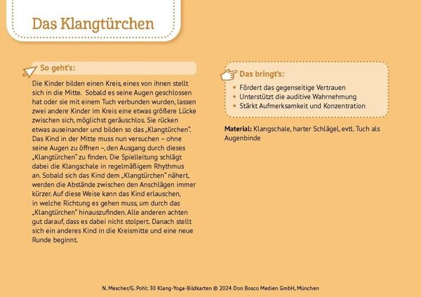 Produktbild: 30 Klang-Yoga-Bildkarten