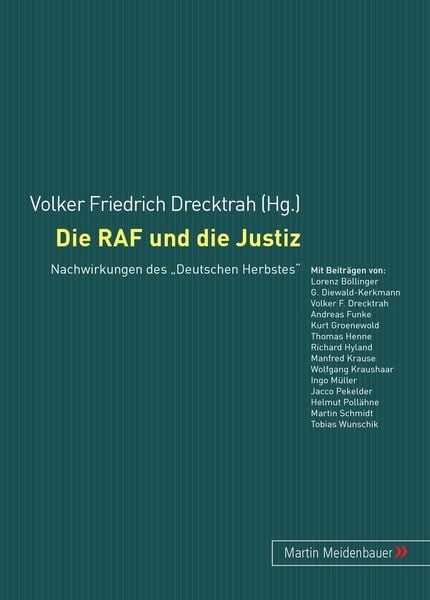 Produktbild: Die RAF und die Justiz