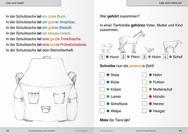 Produktbild: Ich kann lesen 2 Ausgabe mit Artikelkennzeichnung 1. und 2. Klasse