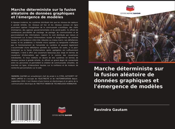 Produktbild: Marche d&eacute;terministe sur la fusion al&eacute;atoire de donn&eacute;es graphiques et l'&eacute;mergence de mod&egrave;les