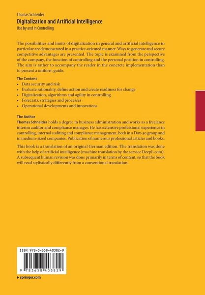 Produktbild: Digitalization and Artificial Intelligence