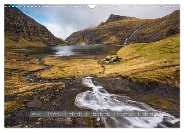 Produktbild: Spectacular beauty - Faroe Islands (Wall Calendar 2027 DIN A3 landscape), CALVENDO 12 Month Wall Calendar