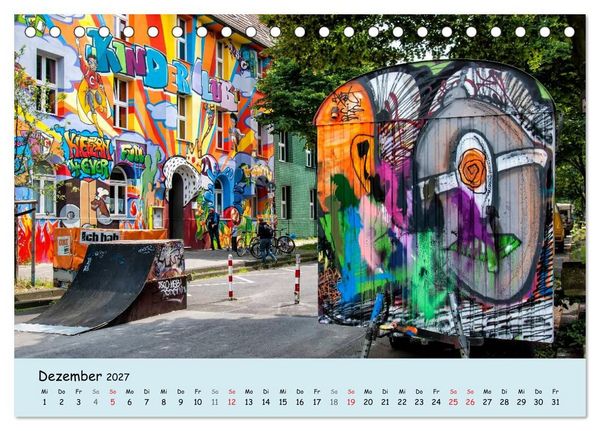 Produktbild: D&uuml;sseldorf - Die Kiefernstra&szlig;e (Tischkalender 2027 DIN A5 quer), CALVENDO Monatskalender