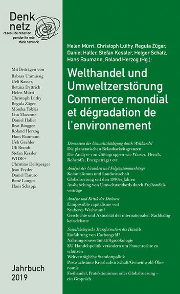 Produktbild: Welthandel und Umweltzerst&ouml;rung&thinsp;/ Commerce mondial et d&eacute;gradation de l&lsquo;environnement