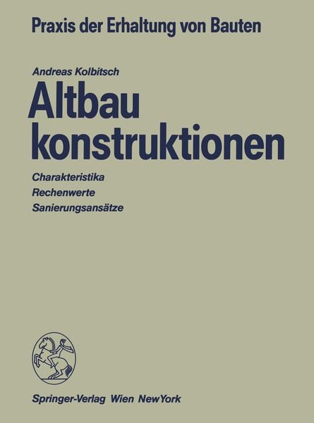 Produktbild: Altbaukonstruktionen