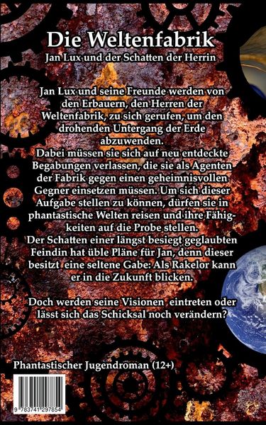 Produktbild: Die Weltenfabrik: Jan Lux und der Schatten der Herrin