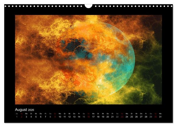 Produktbild: Magisches Universum (Wandkalender 2026 DIN A3 quer), CALVENDO Monatskalender