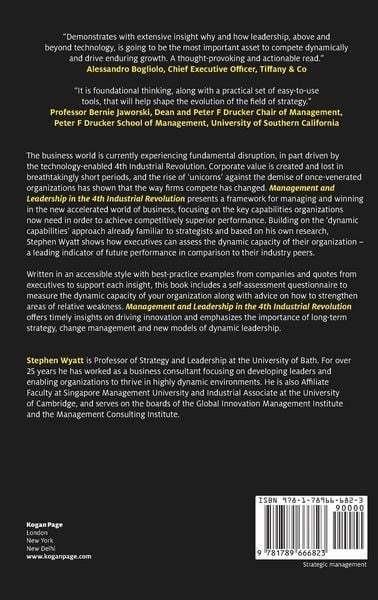 Produktbild: Management and Leadership in the 4th Industrial Revolution