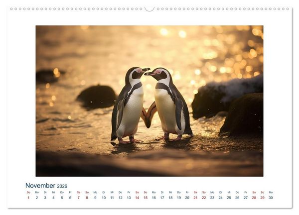 Produktbild: Unzertrennlich (Wandkalender 2026 DIN A2 quer), CALVENDO Monatskalender