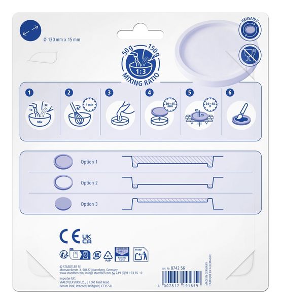 Produktbild: STAEDTLER FIMO Gie&szlig;form Schale kreis, 1 St&uuml;ck