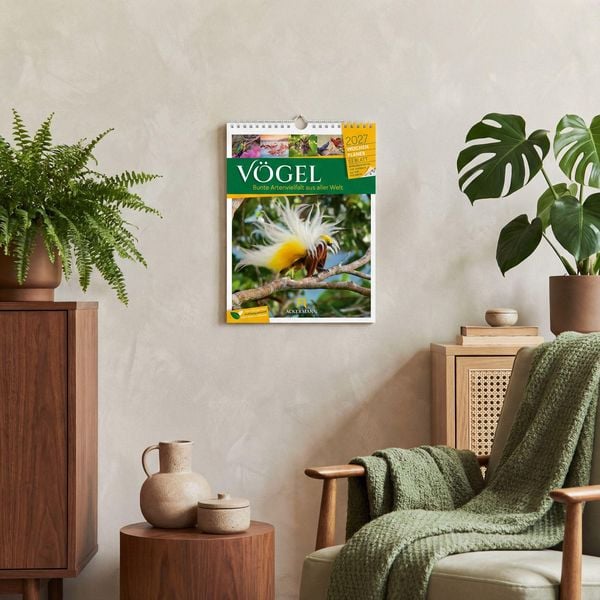 Produktbild: V&ouml;gel Wochenplaner Kalender 2027