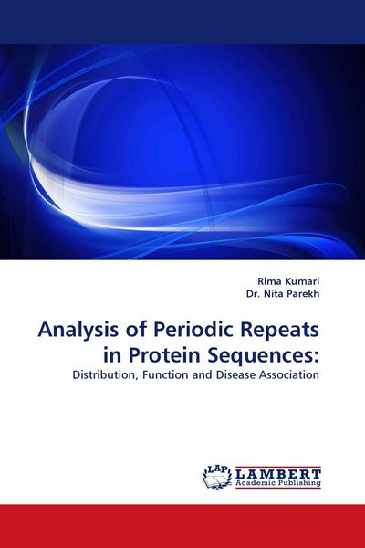Produktbild: Analysis of Periodic Repeats in Protein Sequences: