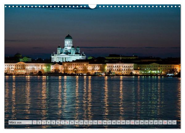 Produktbild: Big City Lights - Metropolen im Lichterglanz (Wandkalender 2026 DIN A3 quer), CALVENDO Monatskalender