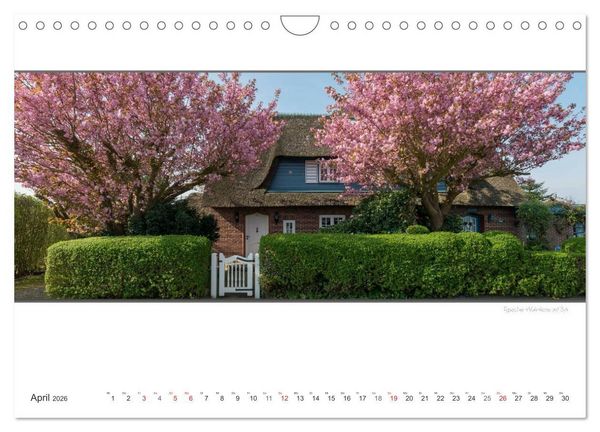 Produktbild: Emotionale Momente: Sylt de Luxe - die sch&ouml;nste deutsche Insel. (Wandkalender 2026 DIN A4 quer), CALVENDO Monatskalender