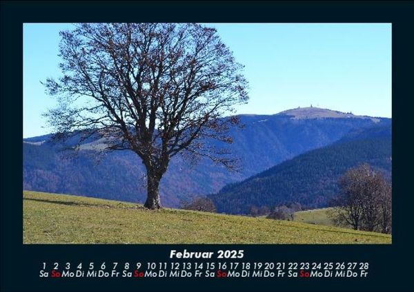 Produktbild: Landschaftskalender 2025 Fotokalender DIN A5