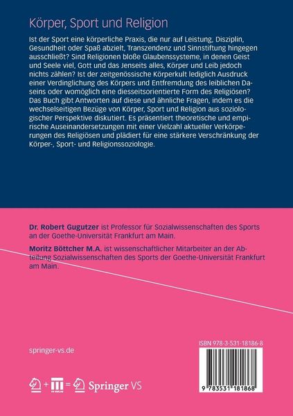 Produktbild: K&ouml;rper, Sport und Religion