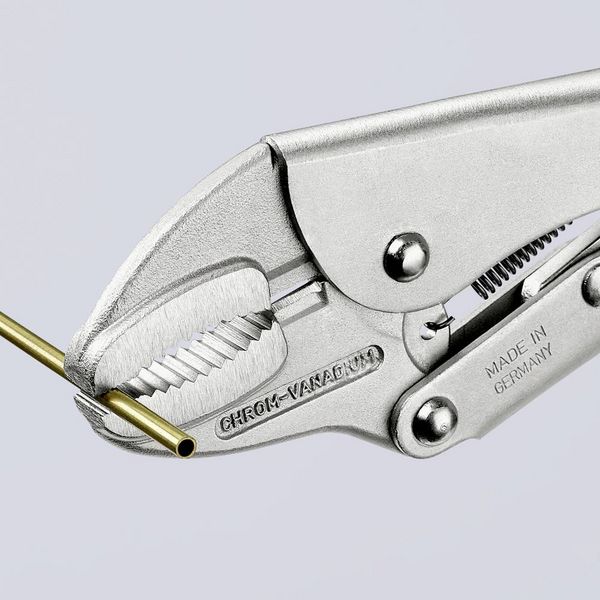 Produktbild: Knipex 41 04 250 Gripzange Halbrund 0 - 40mm 250mm