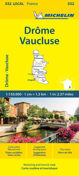 Produktbild: Drome Vaucluse - Michelin Local Map 332