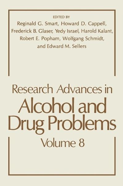 Produktbild: Research Advances in Alcohol and Drug Problems
