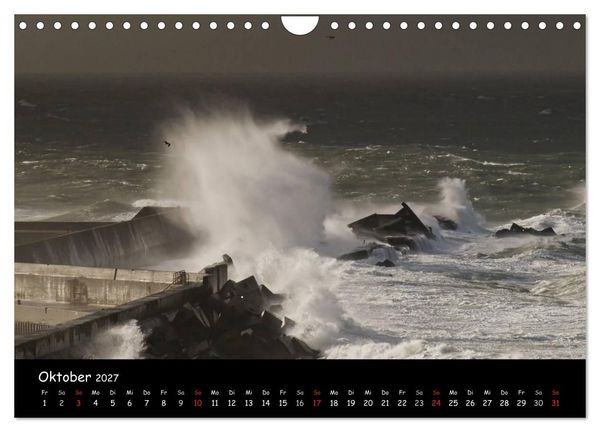 Produktbild: Helgoland und die D&uuml;ne (Wandkalender 2027 DIN A4 quer), CALVENDO Monatskalender