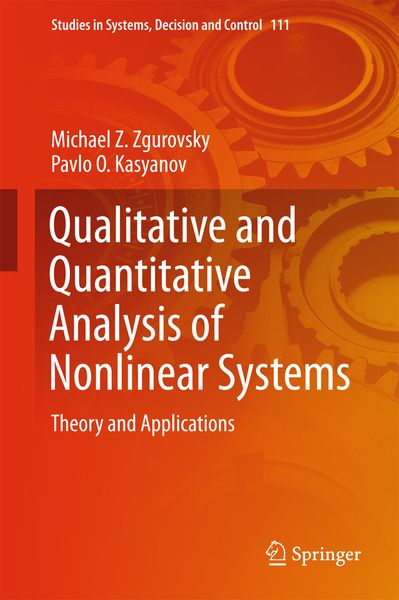 Produktbild: Qualitative and Quantitative Analysis of Nonlinear Systems