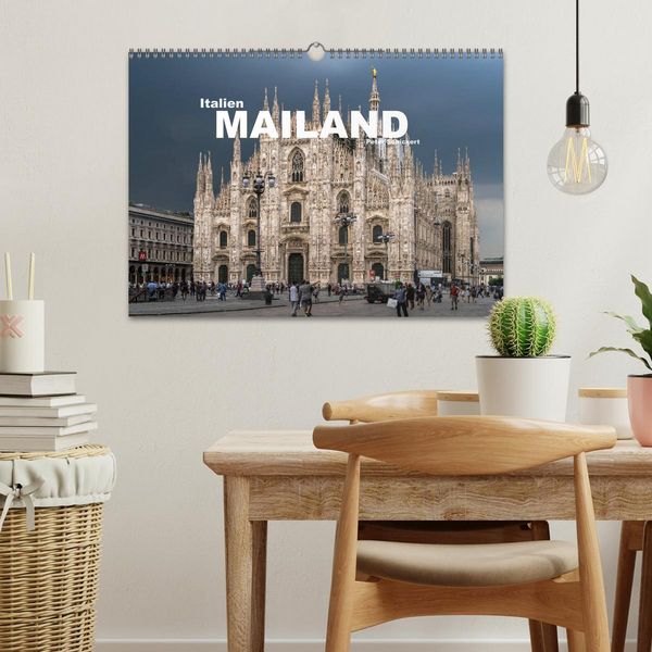 Produktbild: Italien - Mailand (Wandkalender 2026 DIN A3 quer), CALVENDO Monatskalender