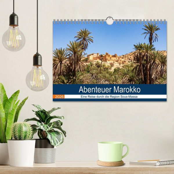 Produktbild: Abenteuer Marokko - eine Reise durch die Region Sous-Massa (Wandkalender 2026 DIN A4 quer), CALVENDO Monatskalender