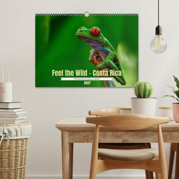 Produktbild: Feel the Wild &ndash; Costa Rica (Wall Calendar 2027 DIN A3 landscape), CALVENDO 12 Month Wall Calendar