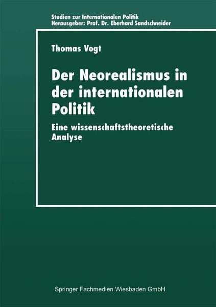 Produktbild: Der Neorealismus in der internationalen Politik