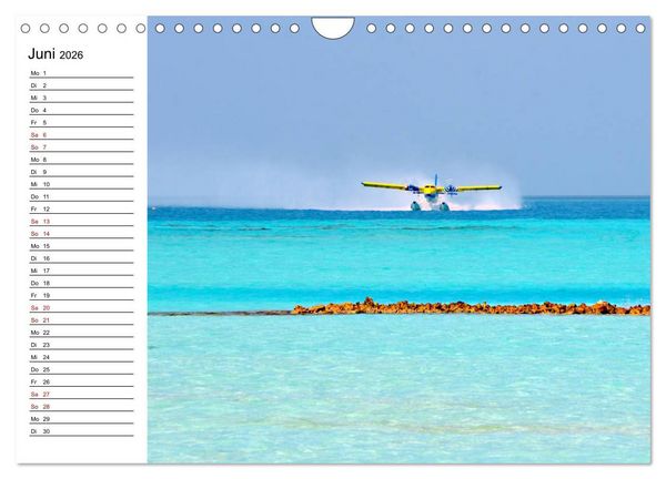 Produktbild: So sch&ouml;n sind die Malediven (Wandkalender 2026 DIN A4 quer), CALVENDO Monatskalender