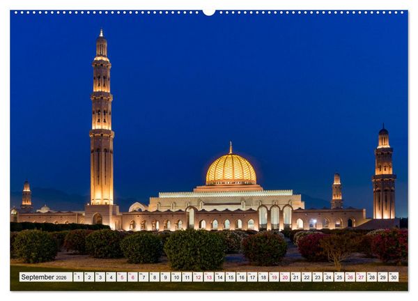 Produktbild: Faszinierender Oman (Wandkalender 2026 DIN A2 quer), CALVENDO Monatskalender