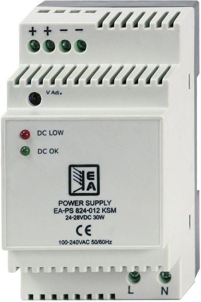 EA Elektro Automatik EA-PS 824-012 KSM Hutschienen-Netzteil (DIN-Rail) 1.2 A 30 W Anzahl Ausgänge:1 x Inhalt 1 St.