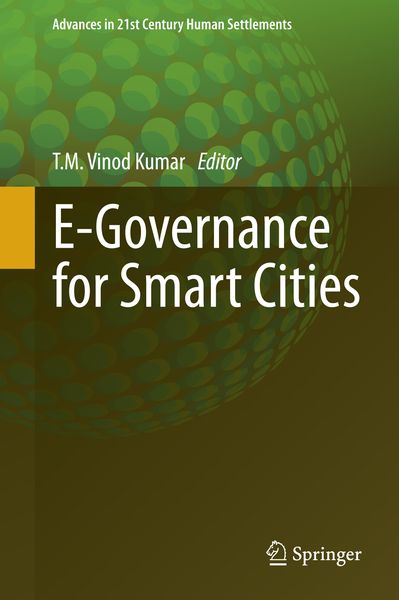 Produktbild: E-Governance for Smart Cities