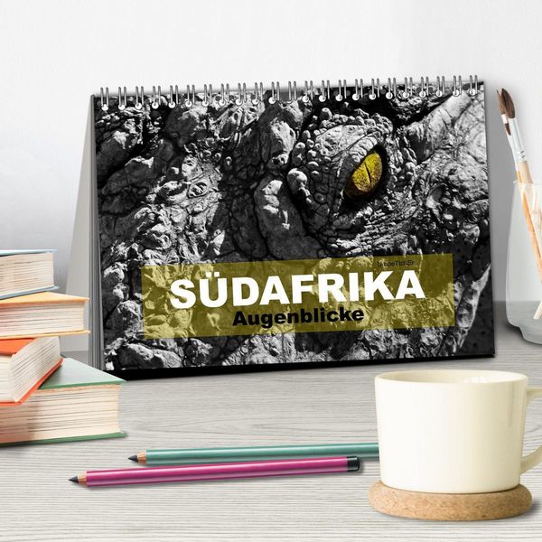 Produktbild: S&Uuml;DAFRIKA Augenblicke (Tischkalender 2026 DIN A5 quer), CALVENDO Monatskalender