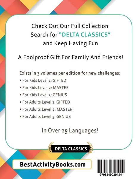 Produktbild: CHALLENGE ACCEPTED! - HARD AND ENGAGING WORD SEARCH IN ITALIAN FOR ADULTS LEVEL 1