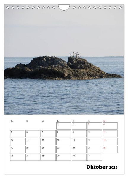 Produktbild: ELBA Trauminsel der Toskana (Wandkalender 2026 DIN A4 hoch), CALVENDO Monatskalender