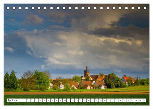 Produktbild: Bad Bergzaberner Land (Tischkalender 2026 DIN A5 quer), CALVENDO Monatskalender
