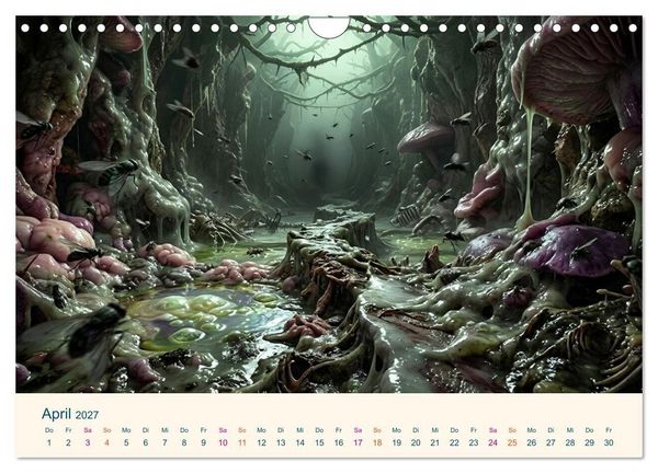 Produktbild: Geografie der Seele - Gef&uuml;hle als Landschaften (Wandkalender 2027 DIN A4 quer), CALVENDO Monatskalender