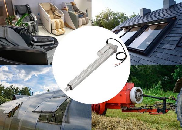 Produktbild: TRU COMPONENTS Elektrozylinder TC24-300-1000 TC-13492820 Hubl&auml;nge 300 mm Schubkraft 1000 N 24 V/DC 1 St.